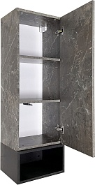 Style Line Шкаф пенал Мальта 36 подвесной рускеала – фотография-3